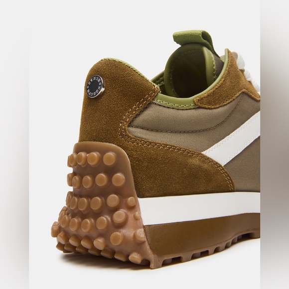 NWT Steve Madden CAMPO OLIVE MULTI SNEAKERS Sz 7,5 (no original box) - Picture 3 of 12